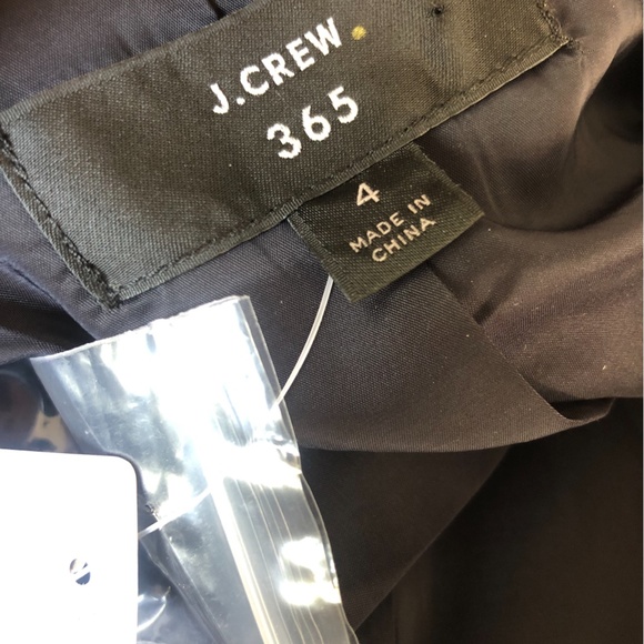NWT J.Crew Navy Double Breasted Blazer, sz 4 long - Picture 7 of 9